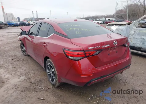 2021 Nissan Sentra Sv Xtronic Cvt z USA, uszkodzony, nr VIN 3N1AB8CV1MY299940